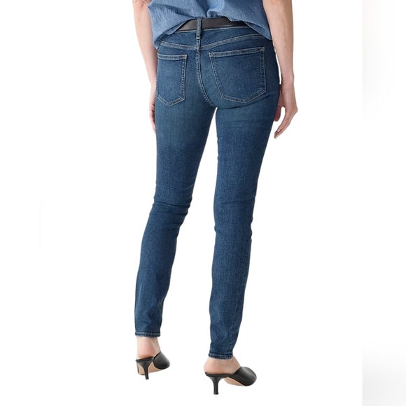 J. Crew 8" Toothpick Skinny Jean Mid-rise Ankle Cropped Stretch Vista Wash 29 - Picture 6 of 11